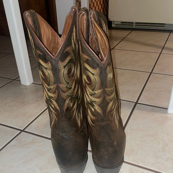 Men’s Justin cowboy boots - Picture 3 of 4